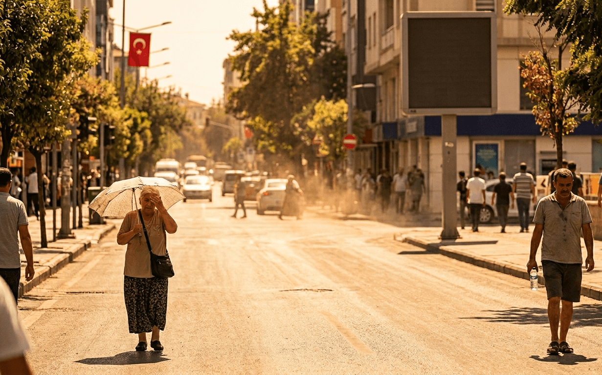 Türkiye’de Hafta Başından İtibaren Hava Sıcaklıkları Dramatik Şekilde Yükselecek