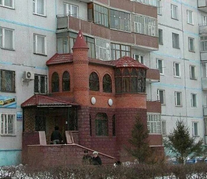 Balkon Değil, Sonradan Eklenen Oda Şeklinde İnşaat