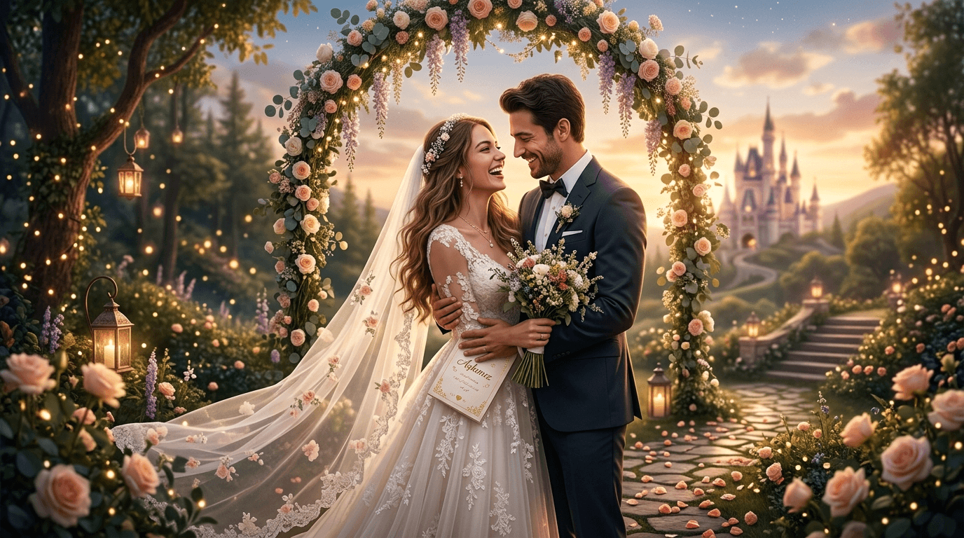 Masalsı Düğününüzü Planlayın, Aşkınızı Yansıtan Mini Drama Repliğini Keşfedin