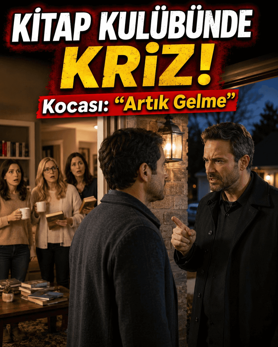 Kitap Kulübündeki Tek Erkek Üyeden Rahatsız Olan Koca: “Artık Gelme” Dedi