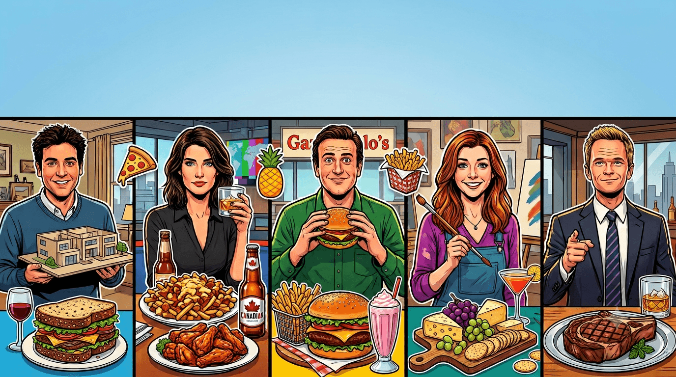 Hangi ‘How I Met Your Mother’ Karakterisin? Yiyecek Tercihlerin Kişiliğini Söylüyor