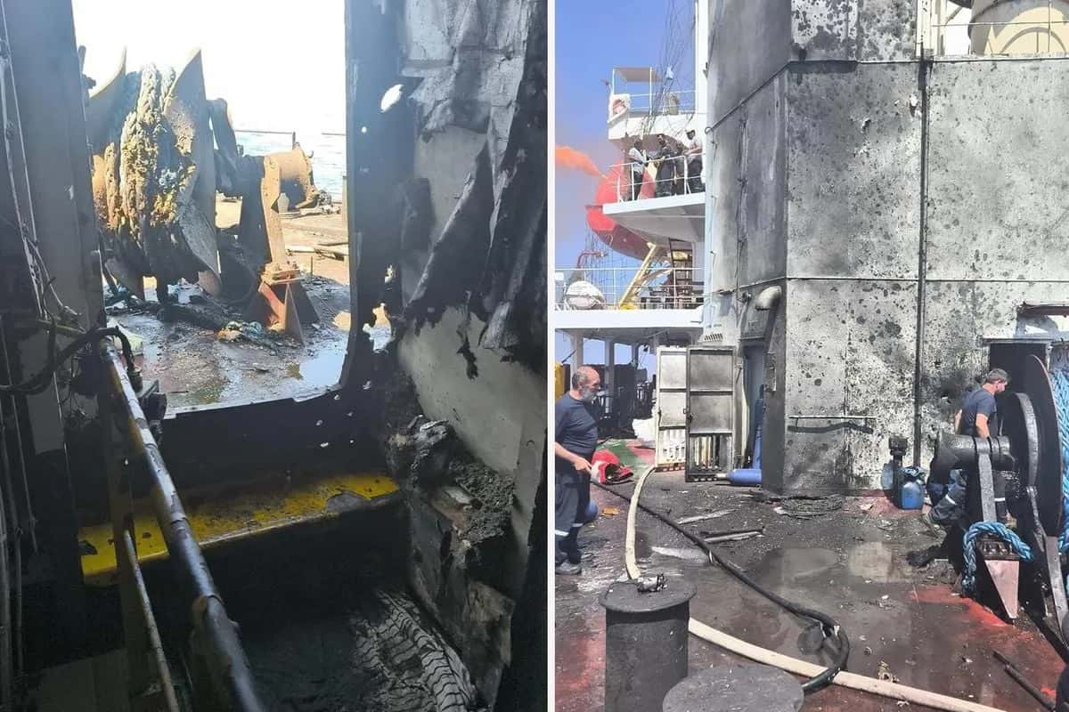 Rusya Açıklarında Türk Kuru Yük Gemisine İHA Saldırısı