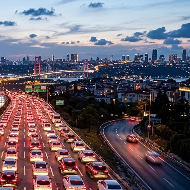 Kurban Bayramı Tatili Dönüş Trafiği Başladı: Gerede-Karadeniz Yolunda Uzayan Araç Kuyruğu