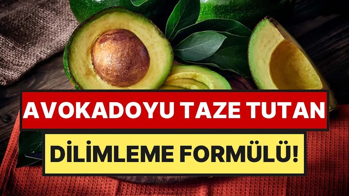 Avokadonun Kararmasını Önleyen Kesim ve Saklama Yöntemi