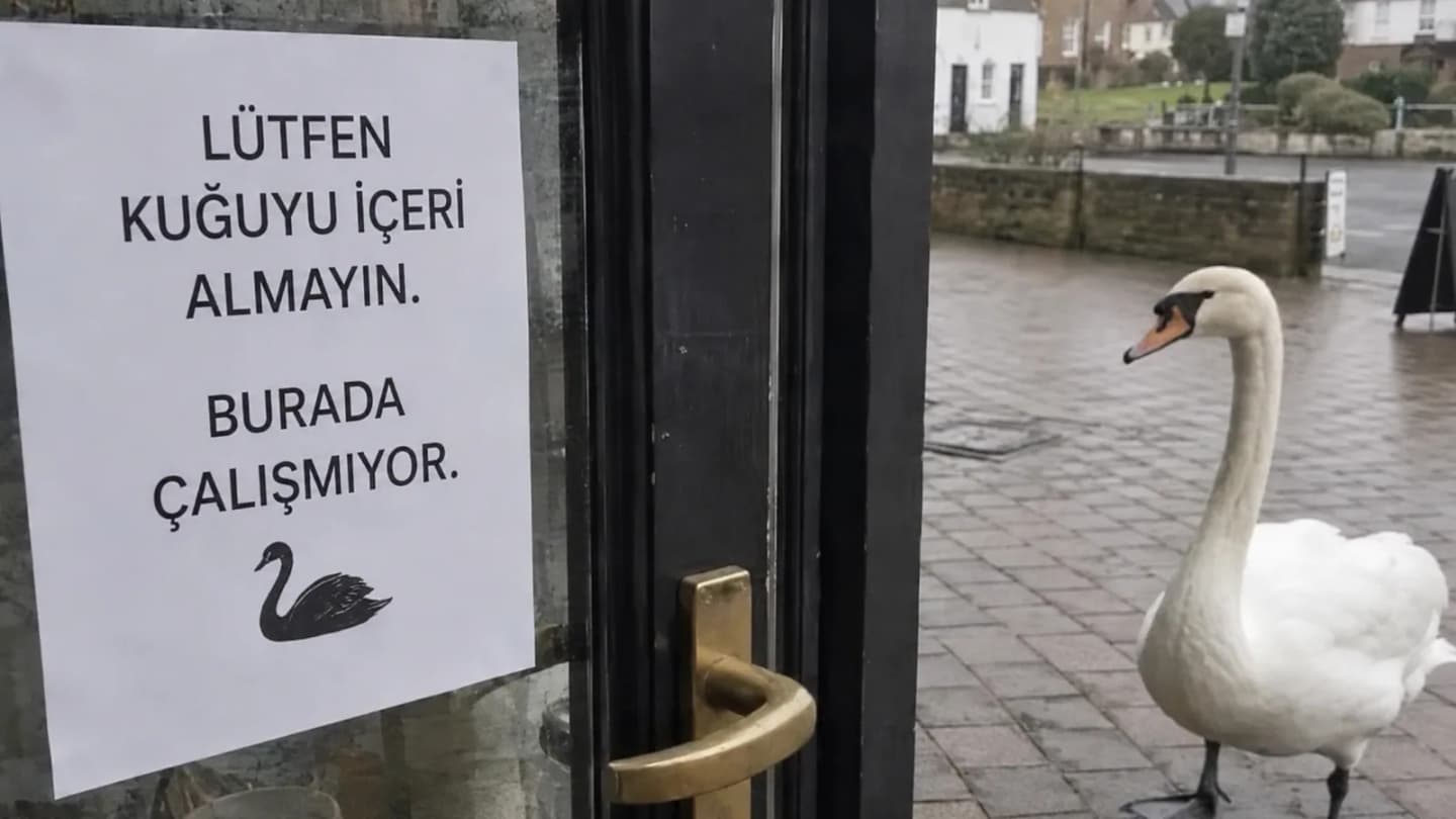 Kuğu İçeri Girmesin, Burada Çalışmıyor