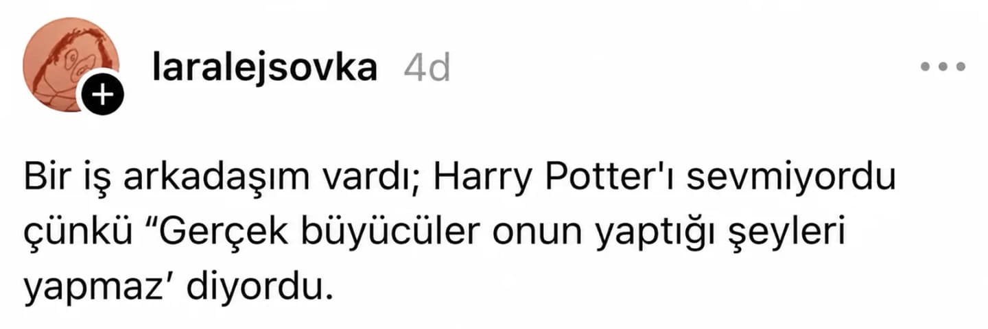 Harry Potter’ı Gerçek Büyücülere Benzetmeyen Çalışanın İtirafı