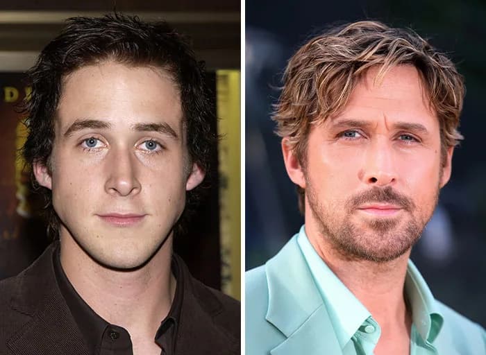 Ryan Gosling: Romantik başrolden pembe takım elbiseli Ken'e