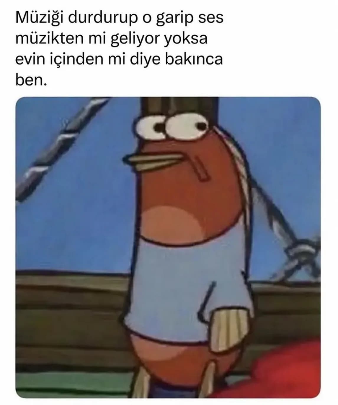 Kulaklıkla Müzik Dinlerken Bir Ses Duyduğunu Sanıp Müziği Durdurmak