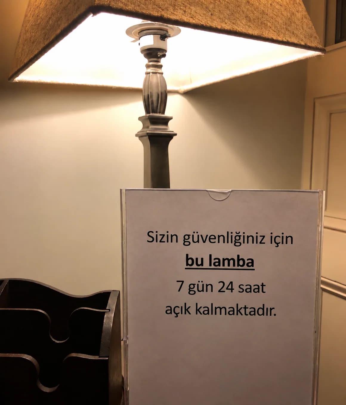 Bu Lamba Güvenliğiniz İçin 7/24 Açık Kalacak