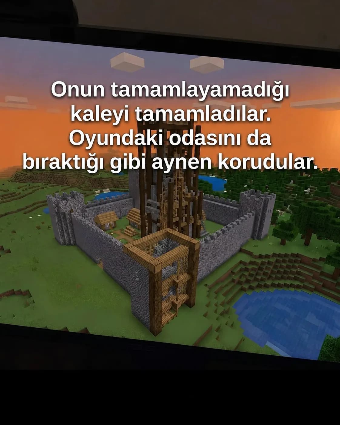 Yarım Kalan Kaleyi Tamamladılar