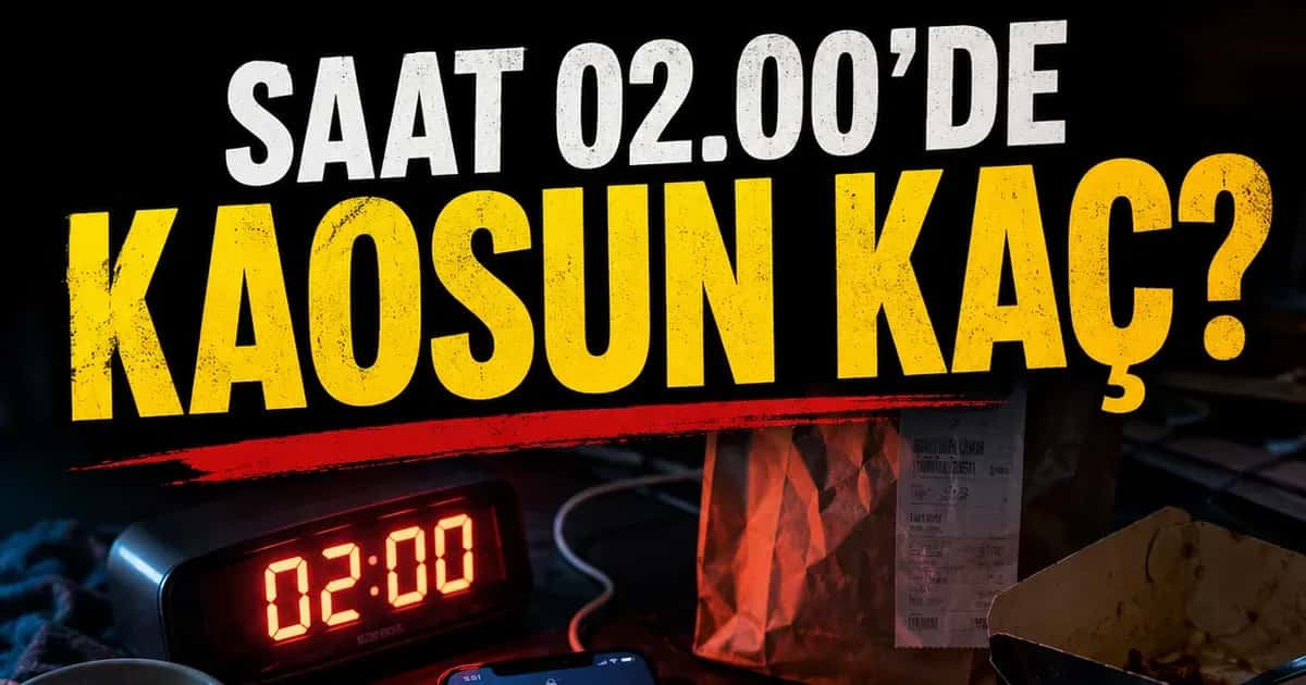 Gece 02.00’de Vereceğin Kararlarla Ne Kadar Kaotik Olduğunu Ölçelim 🌙